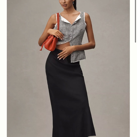 Anthropologie Linen Tilda Maxi Skirt - Picture 5 of 5